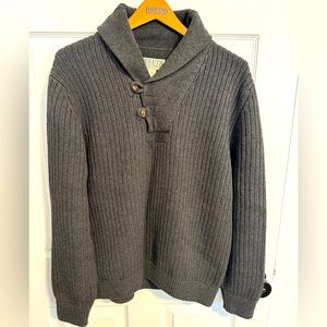 Duluth Trading Co. Men’s Brigadier Shawl Collar Sweater-L